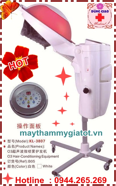 Máy hấp tóc phun sương công nghệ cao bậc nhất trên thế giới KL-3807