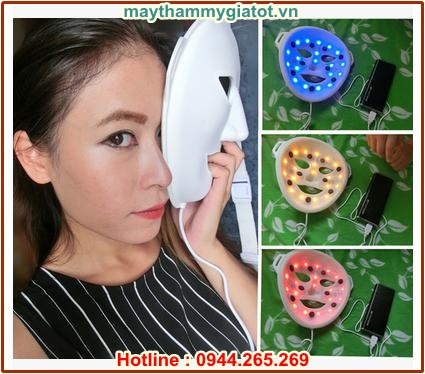 Mặt nạ ánh sáng sinh học 7 màu cao cấp trẻ hóa làn da
