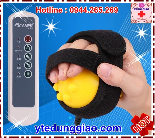 Máy tập phục hồi chức năng bàn tay bằng hồng ngoại
