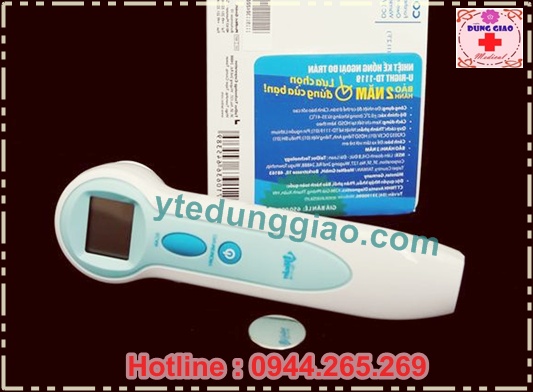 Nhiệt kế điện tử hồng ngoại đo trán URight TD-1119