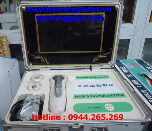 máy soi da có màn hình super LCD cao cấp