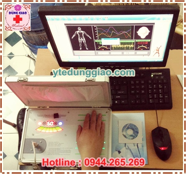 Thiết bị phân tích sức khỏe qua lòng bàn tay công nghệ lượng trong vòng 1 phút