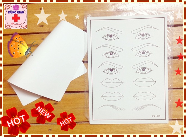 Miếng da giả tập xăm cao cấp