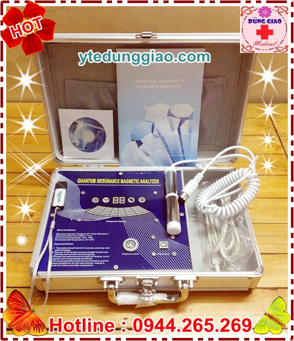 Máy phân tích nhanh 39 chỉ số sức khỏe bằng công nghệ lượng tử thế hệ mới