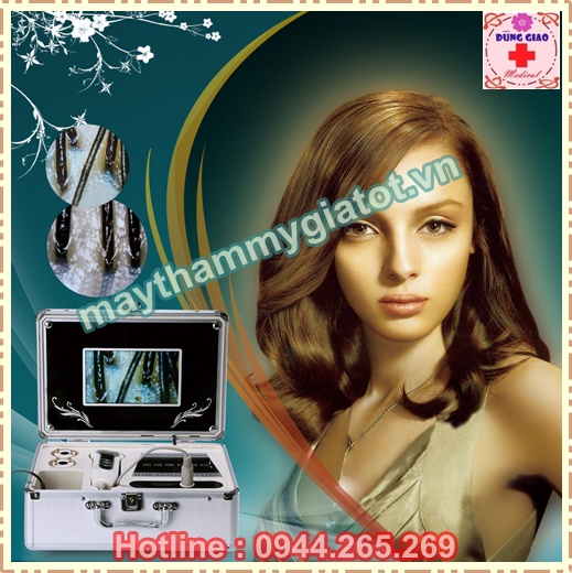 Máy soi da có màn hình LCD sắc nét tiện dụng