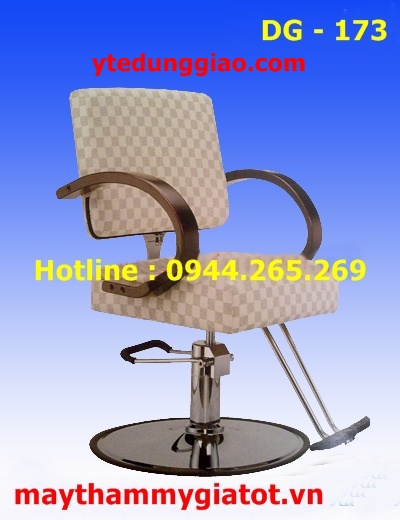 Ghế cắt tóc nữ tay gỗ DG - 173