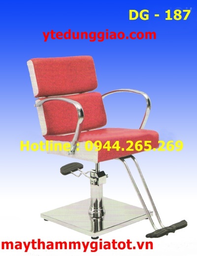 Ghế cắt tóc nữ tay sắt DG - 187