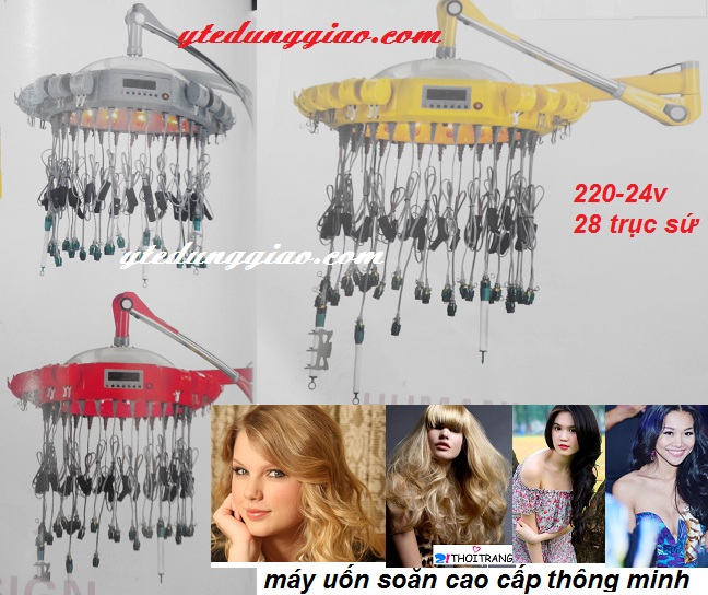 MÁY UỐN TÓC CAO CẤP THÔNG MINH DG-9188 - 28 TRỤC SỨ 