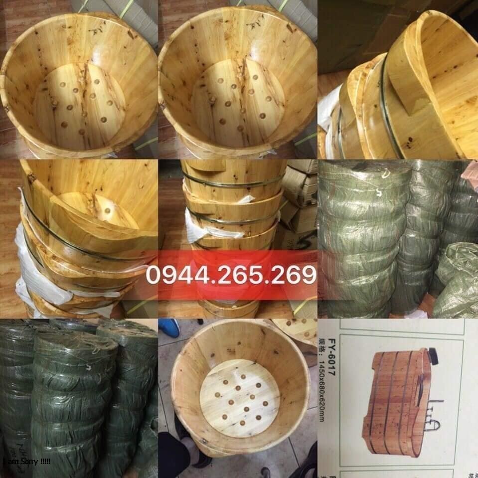 bồn gỗ ngâm chân cao cấp