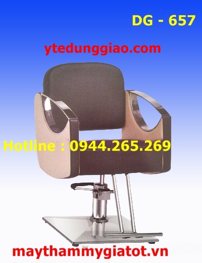 Ghế cắt tóc nữ tay sắt DG - 657