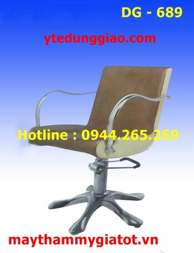 Ghế cắt tóc nữ tay sắt DG - 689