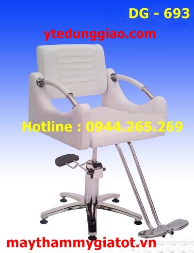 Ghế cắt tóc nữ tay sắt DG - 693
