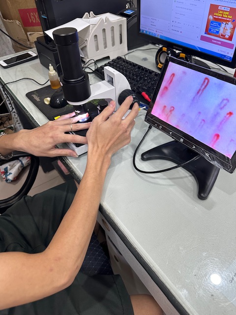 Máy soi máu sắc nét phân giải cao SK-8A