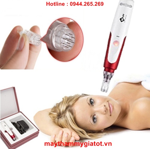 Máy lăn kim phục hồi da hư hại