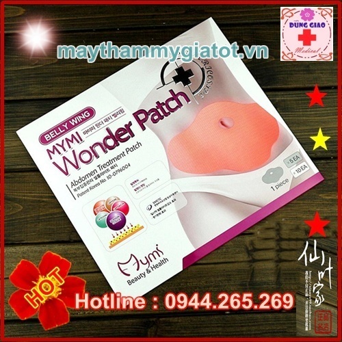 Miếng dán tan mỡ bụng Belly Wing Hàn Quốc