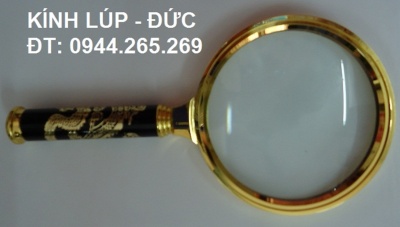 Kính lúp tay cầm hoa văn MS03