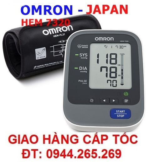 Máy đo huyết áp bắp tay tự động HEM-7320