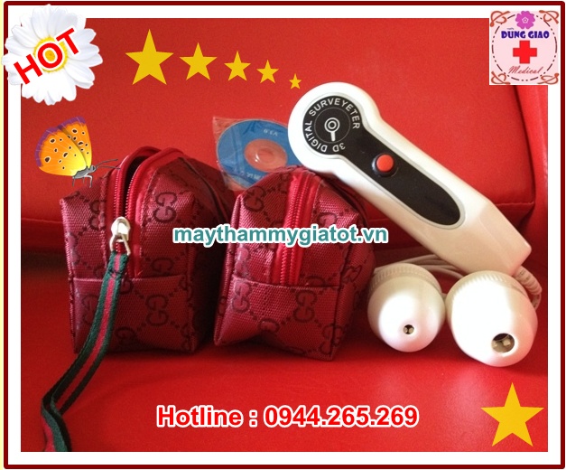 Máy soi da cầm tay kết nối vi tính cực nét