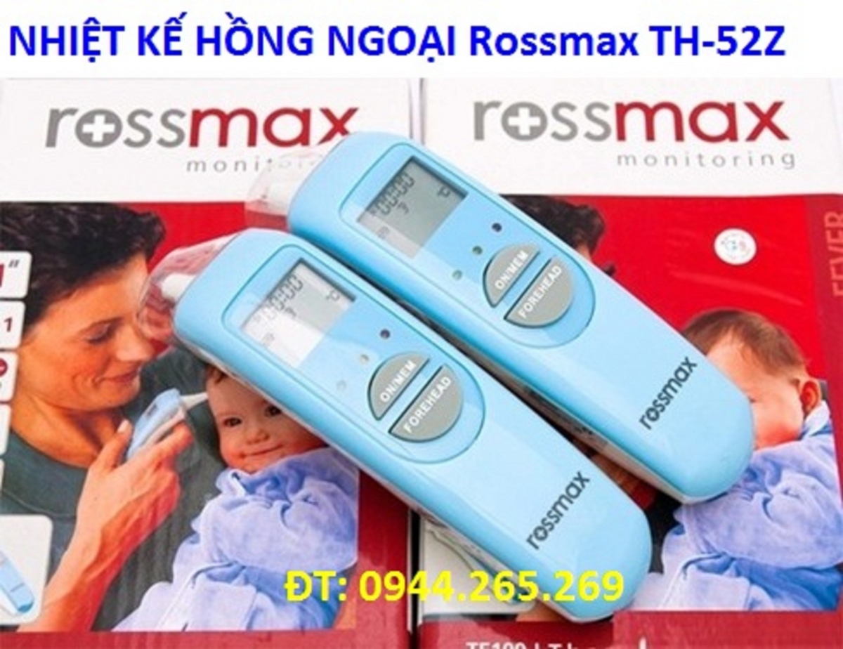 Nhiệt kế hồng ngoại đo tai , trán Rossmax TH-52Z