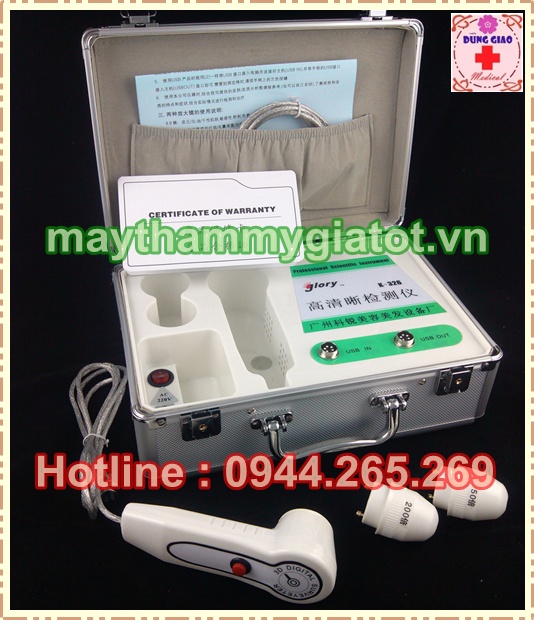 Máy soi da kết nối vi tính thế hệ mới, hình ảnh full HD siêu nét