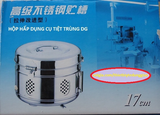 Hộp hấp sấy dụng cụ tiệt trùng Dũng Giao DG 008