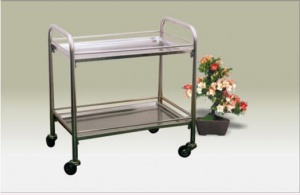 Xe đẩy Inox 2 tầng Sao Việt SVXD003